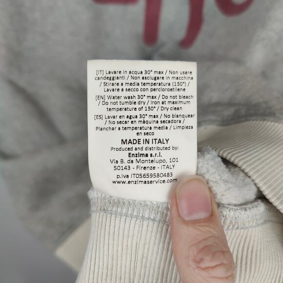 Wild Donkey East Harbour Surplus Sweatshirt Mens 48 Medium Gray Heather EHS - Picture 7 of 8